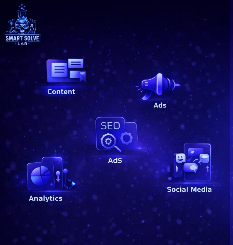 Fragmented digital marketing activities causing stalled business growth