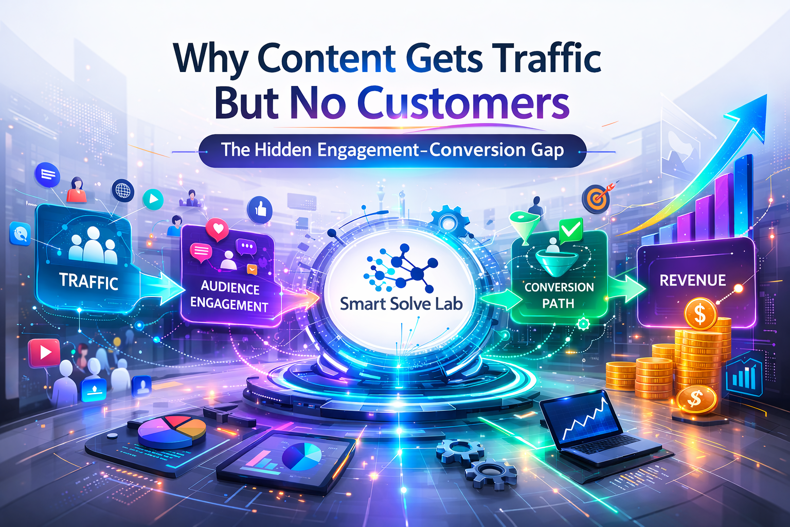 Why Your Content Gets Traffic but Visitors Never Convert