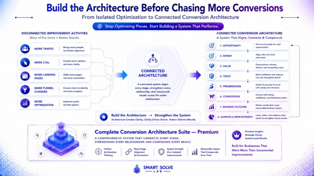 Complete conversion architecture from qualified opportunity to reinforcement