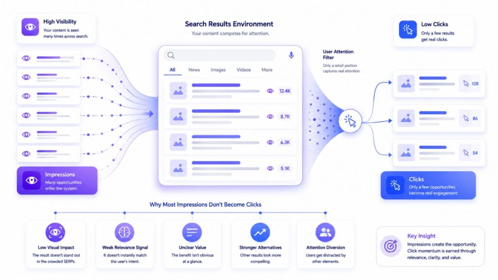 Search visibility reinforcement system