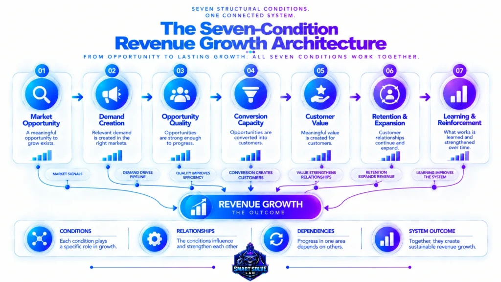 Seven structural conditions behind revenue growth